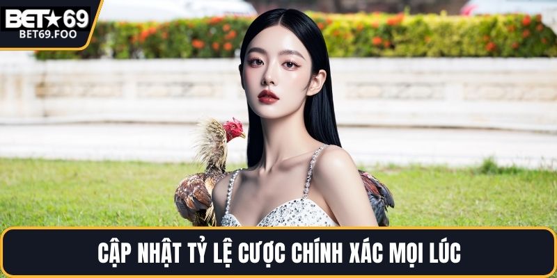 Cập nhật tỷ lệ cược chính xác mọi lúc